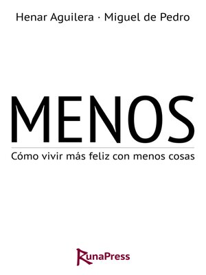 cover image of Menos